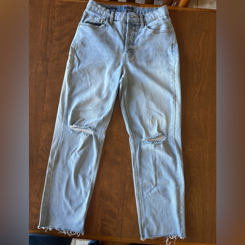 Wild Fable Super High Rise Slim Straight